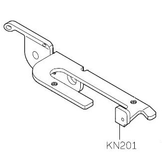 Пластина опорная нитенаправителя KN201 (original)